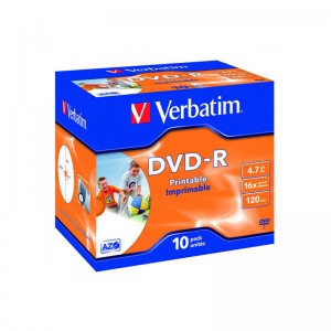 Verbatim DVD-R 4.7GB 120min 16x (unidade)